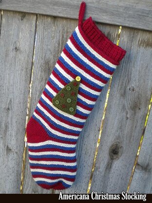 Americana Christmas Stocking