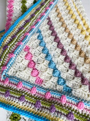 Birthday Sorbet Baby Blanket