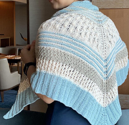 Beachside shawl