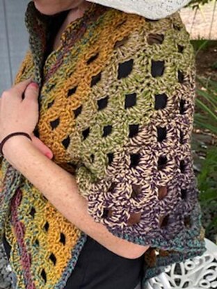 Cascading Shawl