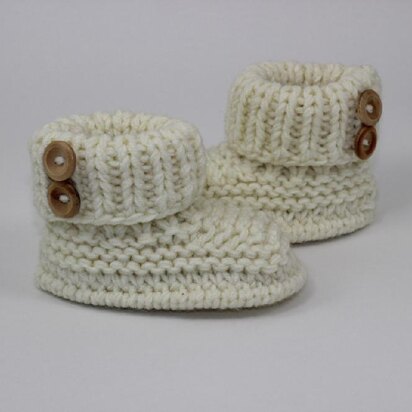 Baby Chunky 2 Button Booties