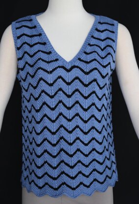 Zig Zag Chevron Vest