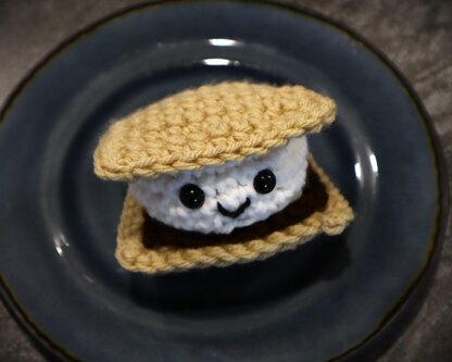 S'mores Food Amigurumi