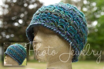 Peacock Lace Beanie