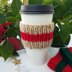 Knit Coffee Cup Cozy