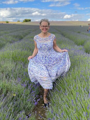 The Lavender Field Dress