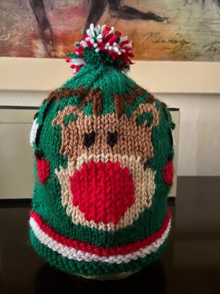 Rudolph Xmas Hat