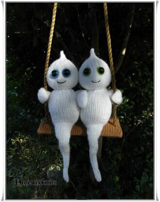 Swinging together forever ghosties