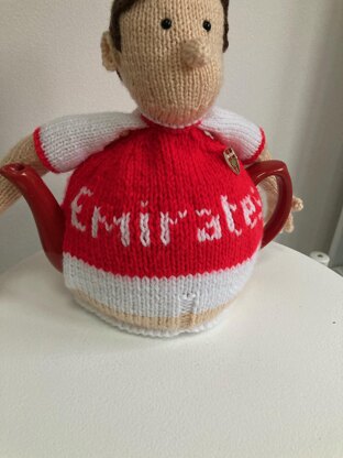 Arsenal Football Player Tea Cosy