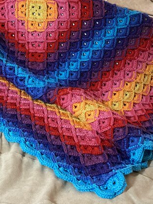 Over the Rainbow Afghan