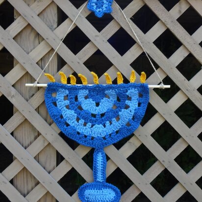 Large Hanukkah Menorah