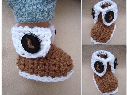 697 SPLIT CUFF UNISEX BABY BOOTS BOOTIES