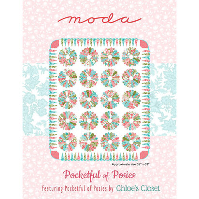 Moda Fabrics Pocketful Of Posies Quilt - Downloadable PDF