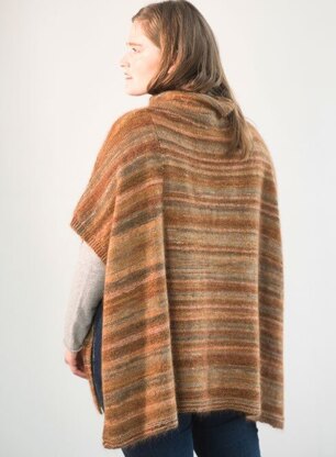 Elmira Poncho in Berroco Tiramisu - Downloadable PDF