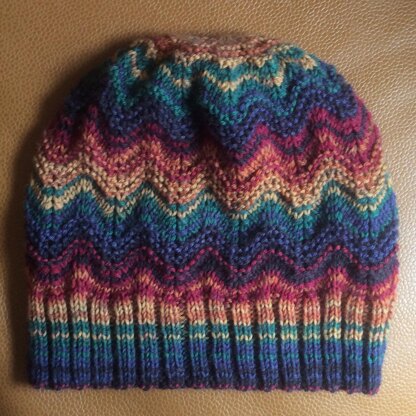 Sock Wool Lace or Stocking Stitch Hat