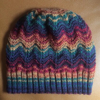 Sock Wool Lace or Stocking Stitch Hat