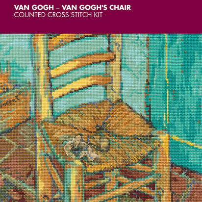 DMC The National Gallery - Van Gogh's chair - 22cm x 30cm