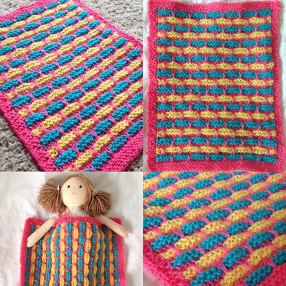 Puffy Bricks Blanket