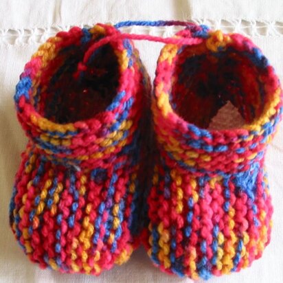 Colourful Bootees