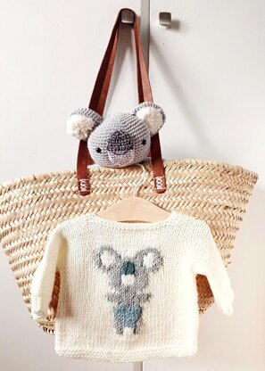 Koala baby sweater