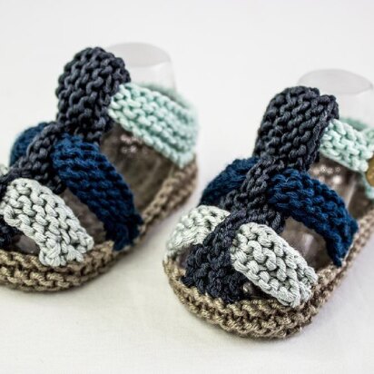 Baby Boys Knit Summer Sandals