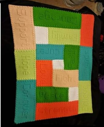 Cancer support blanket