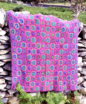 Foxgloves Crochet Blanket Pattern Book