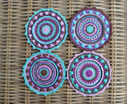 Mandala Cotton Coaster