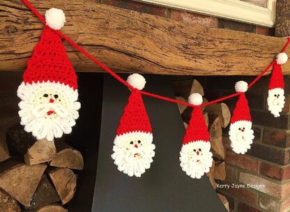 Santa Bunting