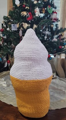 Ice Cream Cone Pillow