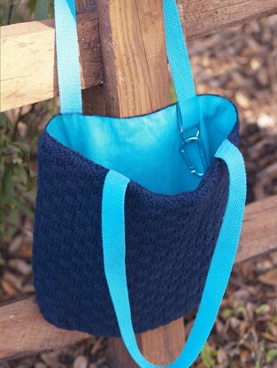 Southampton Collection – Knitting Patterns for Five Fabric-lined Bags