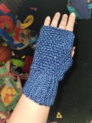 Oleander Fingerless Gloves