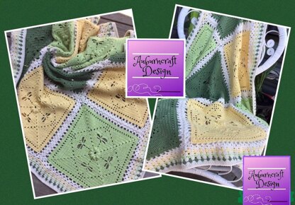 The Dragonfly Patch Blanket