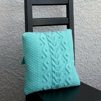 Cabled Pillow case