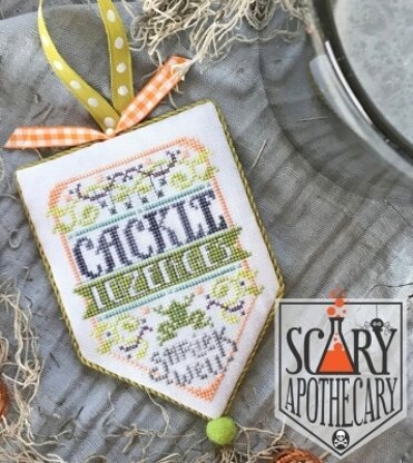 Hands On Design Cackle Lozenges -Scary Apothecary - HD180 -  Leaflet