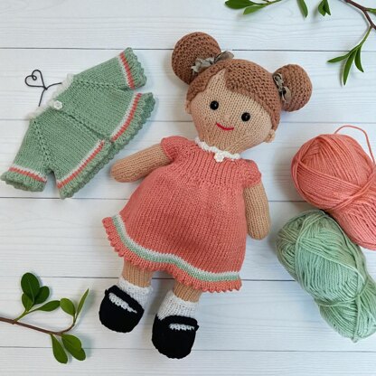 Lilly and May Springtime dolls