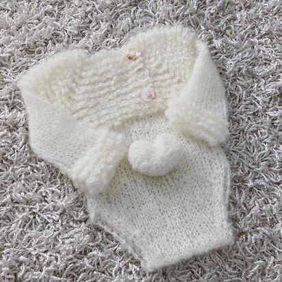 Fifi romper set - knitting pattern