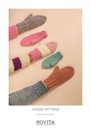 Novita Mittens in Novita Hygge Wool - Downloadable PDF