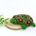 Thilda The Turtle Pillow Heat Pad African Flowers