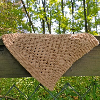 Garden Trellis Dishcloth