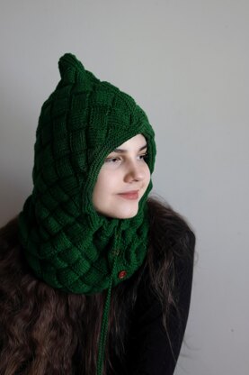 Spring Balaclava for Worsted