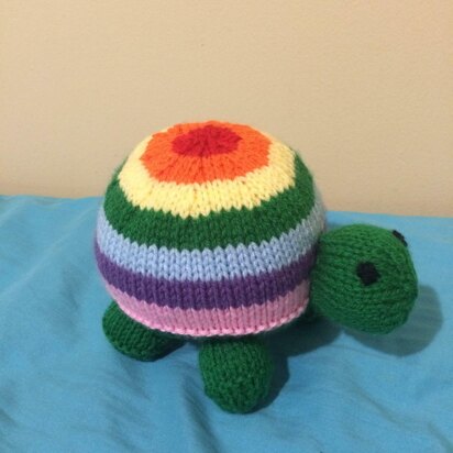 Cute Rainbow Turtle Pattern