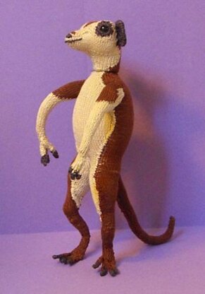 MICKEY THE MICRO MEGA MEERKAT KNITTING PATTERN