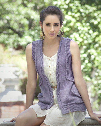 Lafayette Vest in Manos del Uruguay Serena Semi-Solid - 2011E