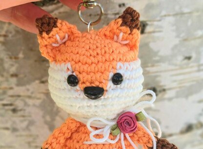 Fox Backpack / Keychain Charm