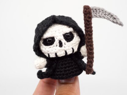Mini Grim Reaper Crochet Pattern