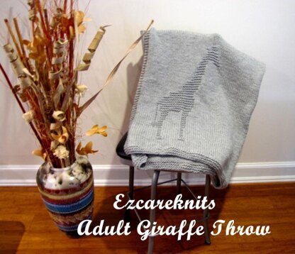 ADULT GIRAFFE THROW