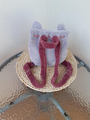 Cat Backpack Crochet Pattern