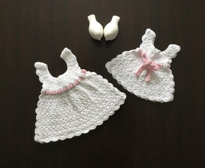 Mira’s Summer Set Pinafore Top Ruffled Diaper Cover N 420