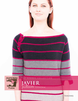 Javier Pullover in Juniper Moon Farm Tenzing - Downloadable PDF